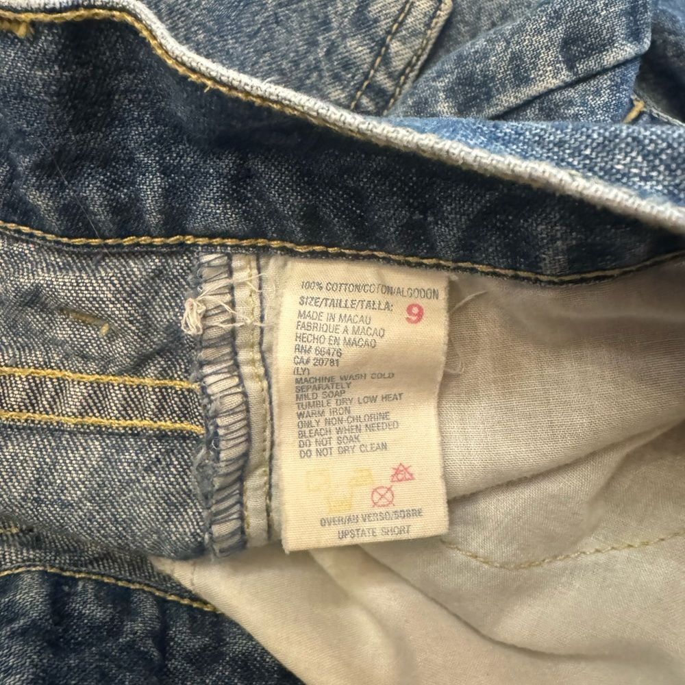 Tommy Hilfiger vintage high waist upstate short Jean Shorts sz 9 retro 90’s Y2K - Picture 4 of 4